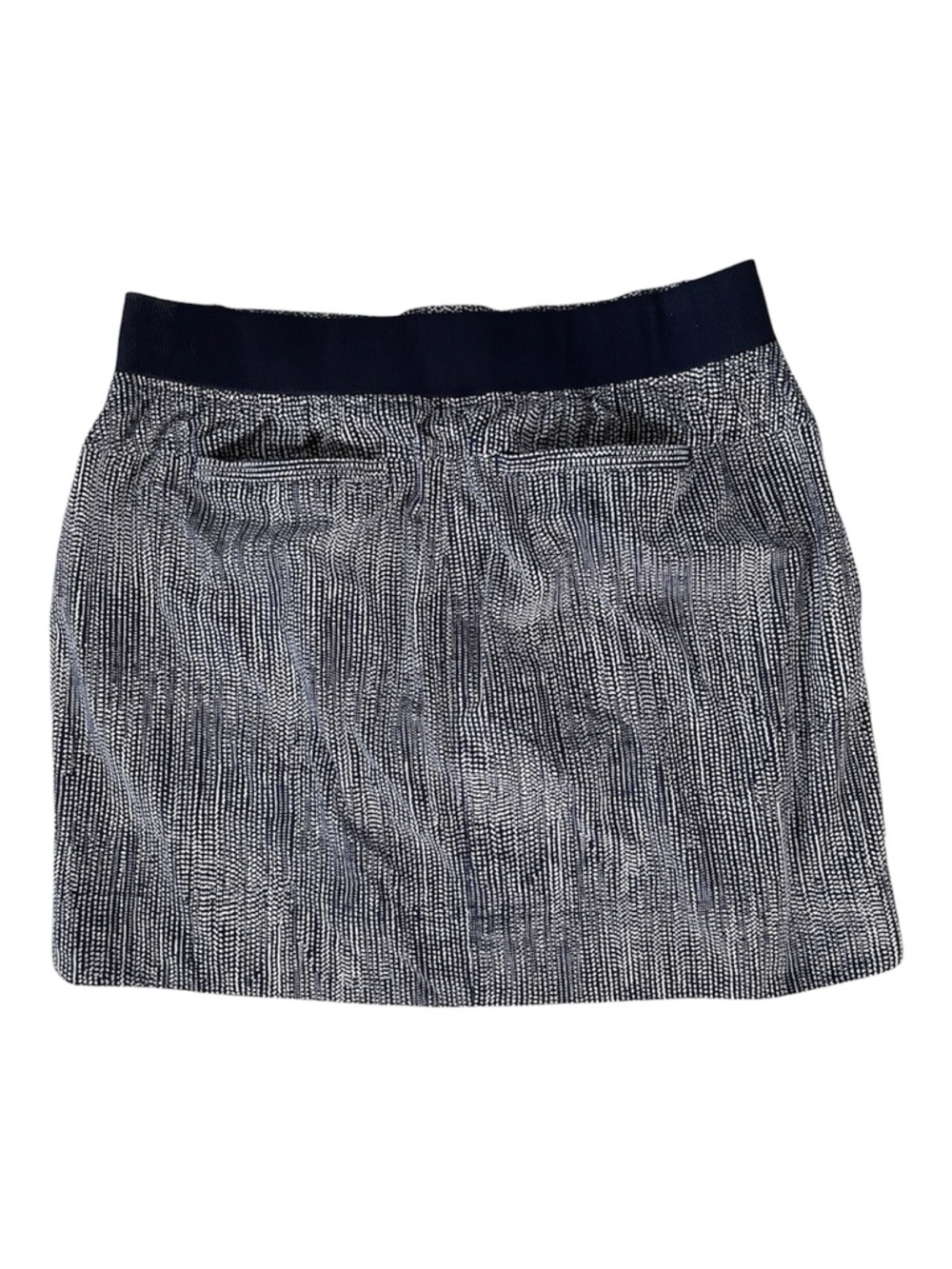 Athleta Batik Midtown Skort Skirt Navy Blue Size 10 - Picture 4 of 5